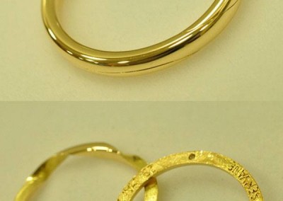 Secret wedding ring Classic Yellow Gold