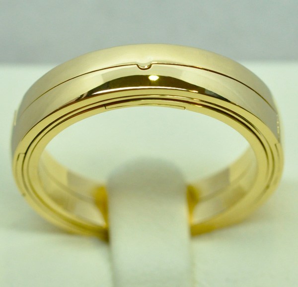 Astrolabe wedding ring