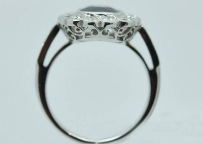 Ring for identical shaping due to excessive wear – Profile view