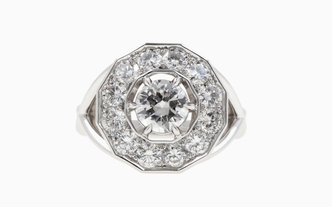 Bague Art Déco Diamant