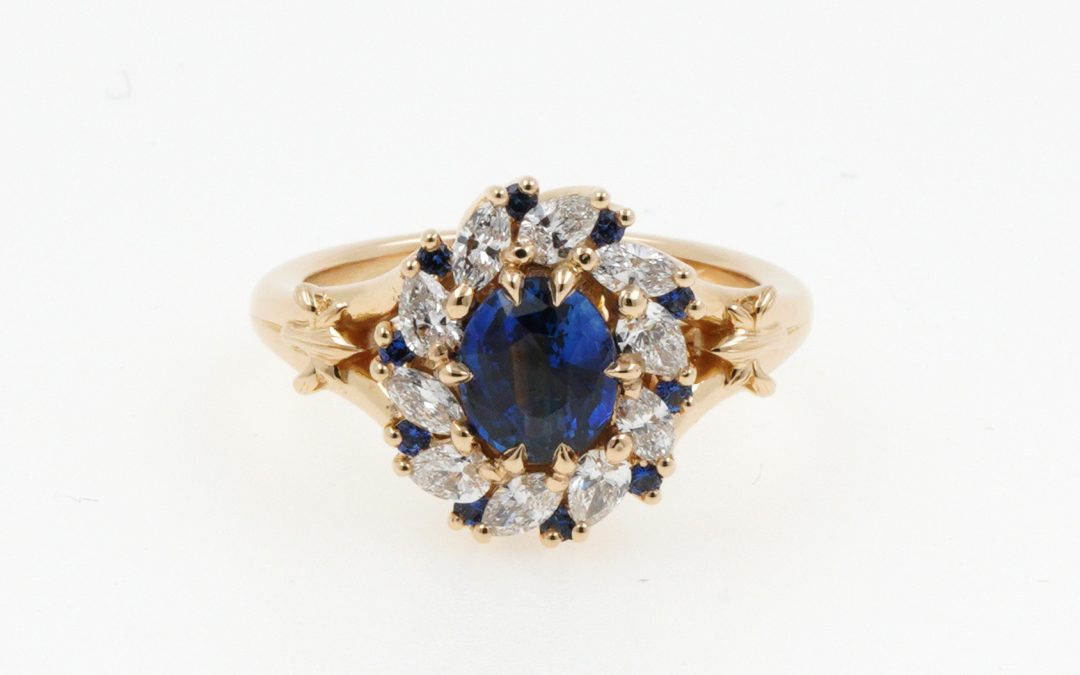 Bague de Fiançailles Fleur de Lys