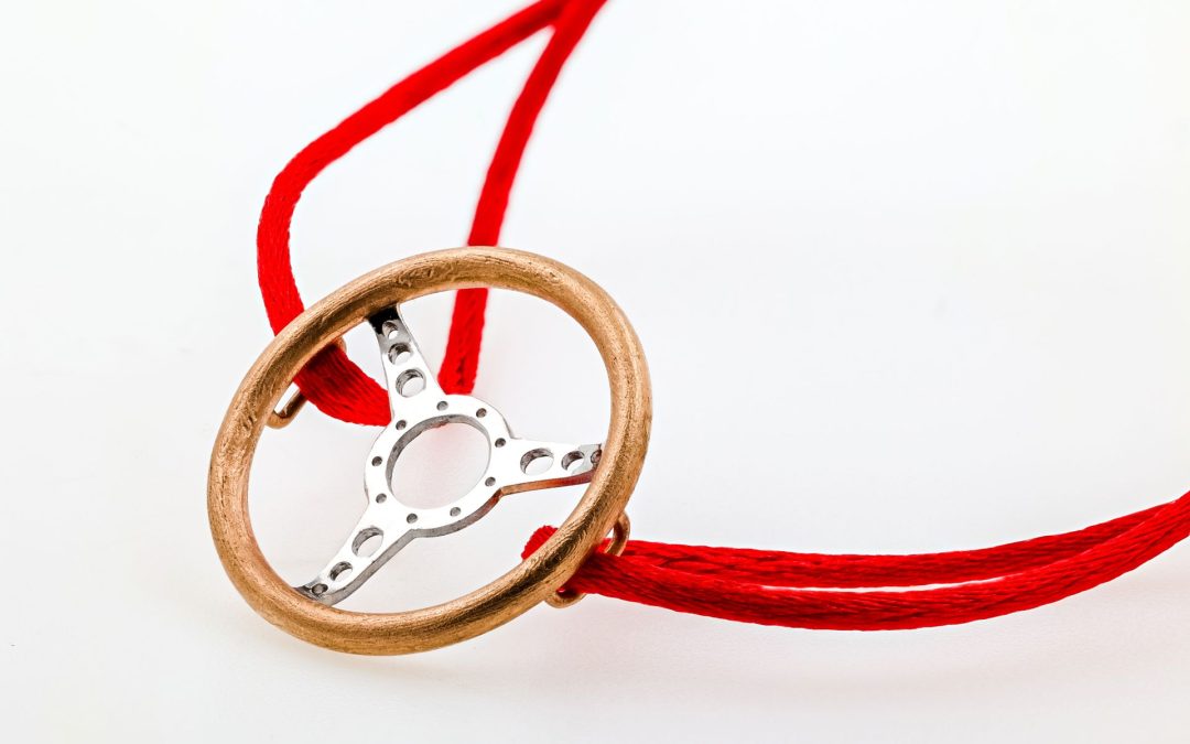 Bracelet Volant Bicolore Sculpté